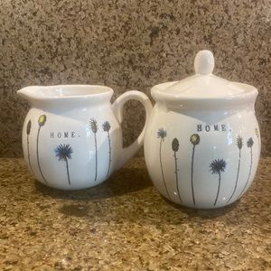 Rae Dunn Homeline Cream and Sugar